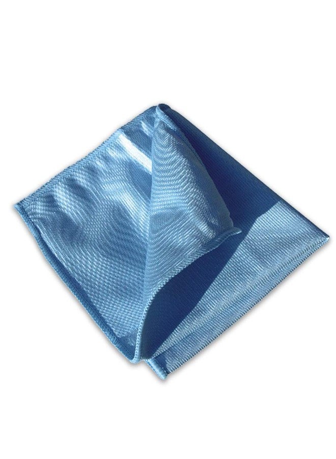 YORK Microfiber Cloth for Multipurpose ,Floor Cleaner, Kitchen, Silverware, Monitor & Window Polishing,Car Cleaning Absorbent Non-Scratch, Lint Free Blue Piece 1 (Size 30x30x0.5 CM) [026150] - Image 3